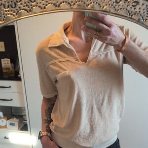 Michaels Cream Polo Shirt